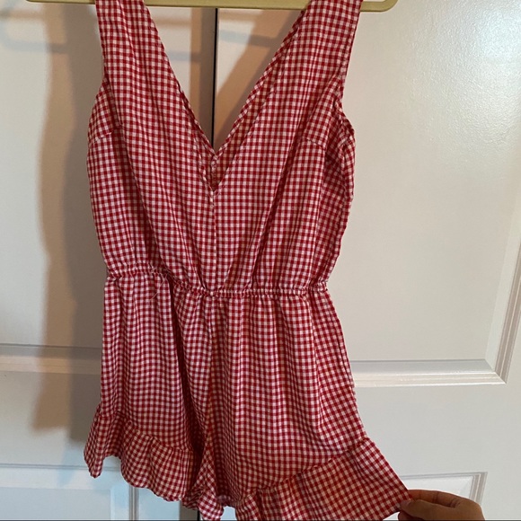 Cute gingham romper - Picture 4 of 4